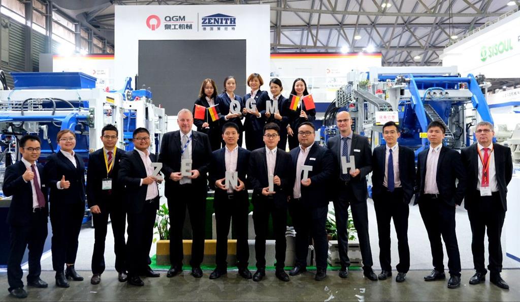 Ett steg högre, ett steg längre! QGM Group får ett perfekt avslut på Bauma China Fair 2018