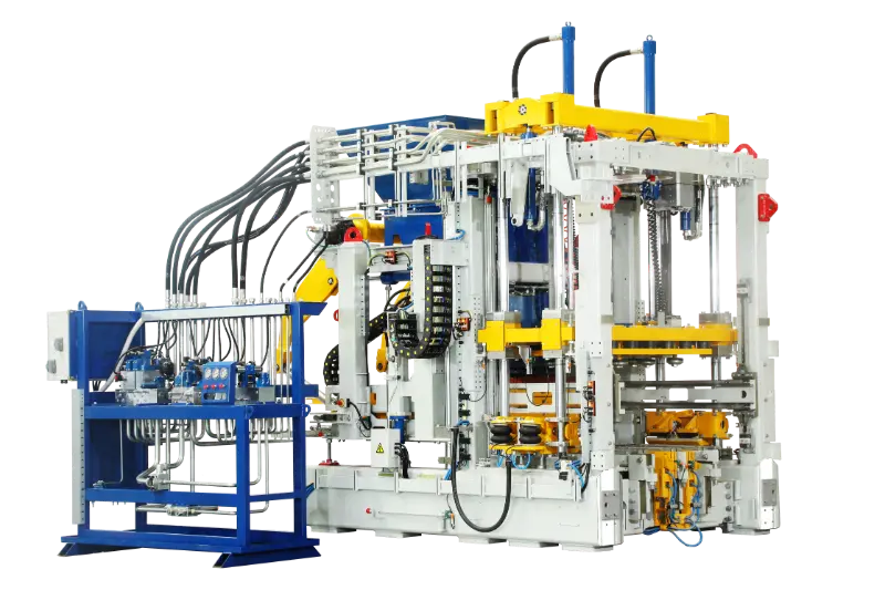 QGM ZN1200-2S automatisk tegelmaskin | Smart betongblocksmaskin för återvinning av fast avfall